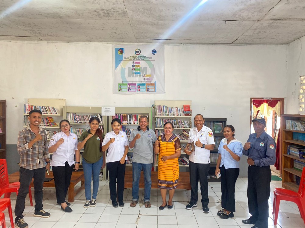 Dokumentasi Kegiatan Studi Banding antara Kominfo Flotim dan KIM Desa Kabuna (KIM Kabuna/Aikha)